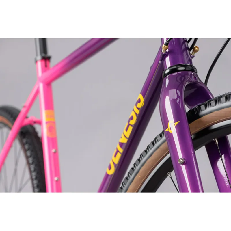Genesis Fugio 30 Steel Gravel Bike in Pink - 2022-4
